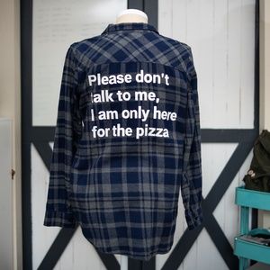 Fun Graphic Sayings Flannel